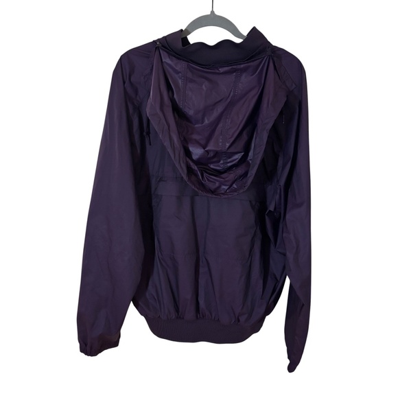 Nike SB Purple Zip-Up Windbreaker Jacket Size Large Many zippered Pockets - Picture 11 of 16
